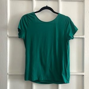 Sezane Open Back Top
